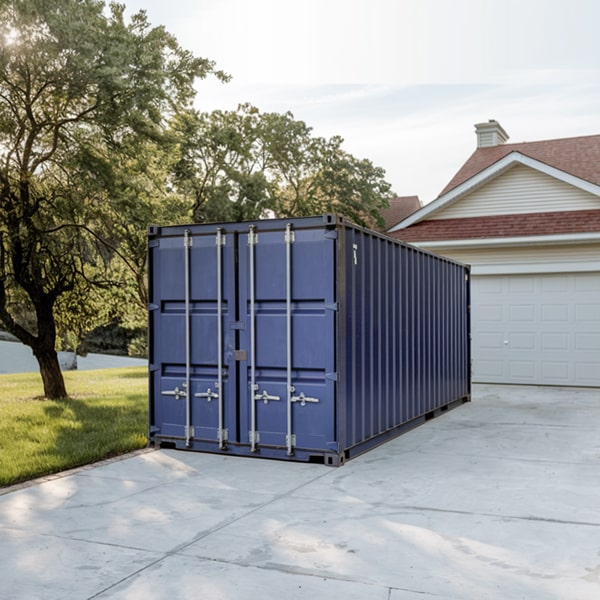 you can customize your residential storage container with shelving, lighting, and other accessories to optimize your storage space